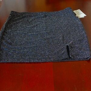 BP Black Sparkle Mini Skirt